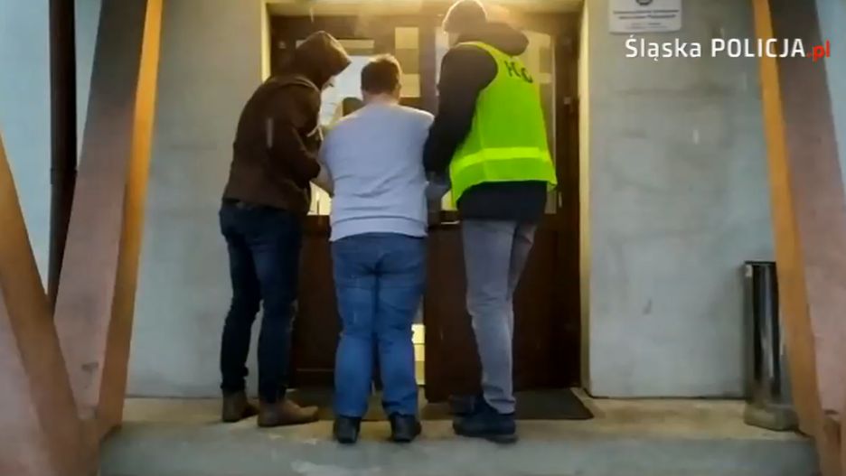Zleceniodawca wybuchu w Wyrach został doprowadzony do prokuratury 