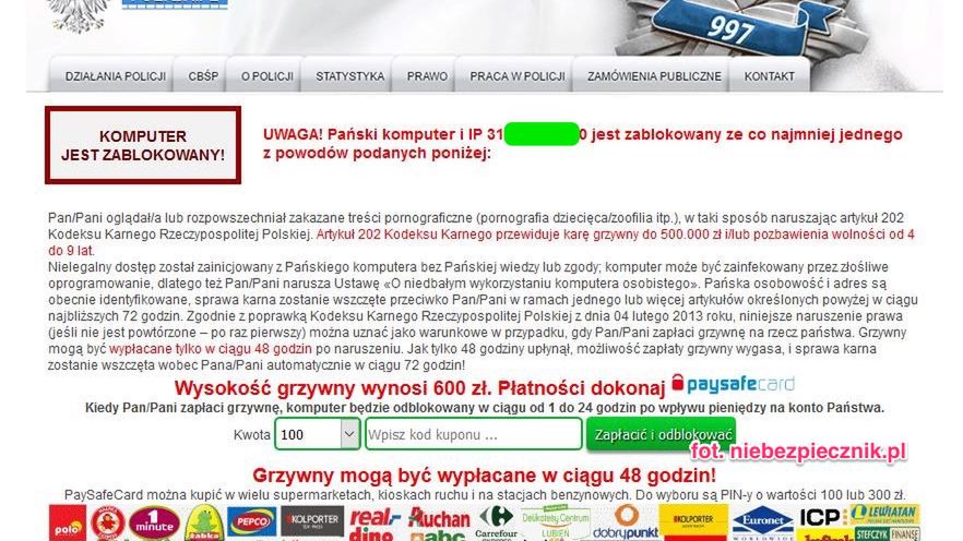 Niebezpiecznik znów ostrzega Polaków