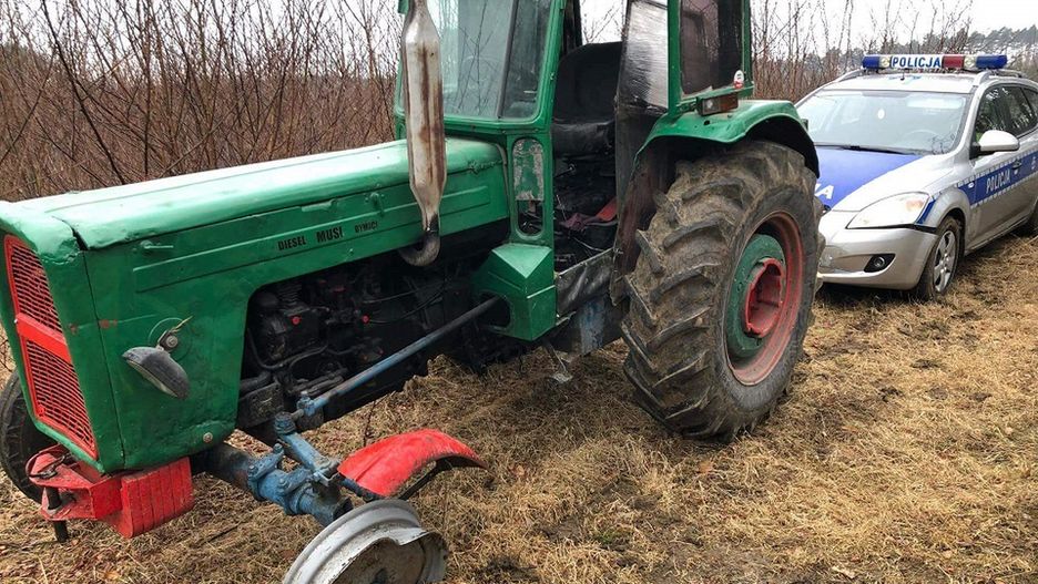 Nietypowy pościg zakończył się sukcesem.