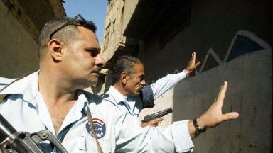 Iraccy policjanci na służbie