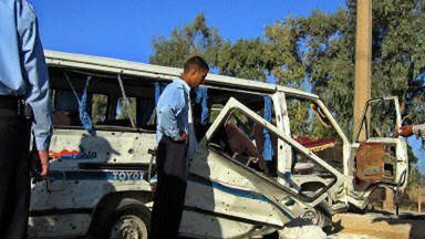 Iraccy policjanci sobie nie radzą