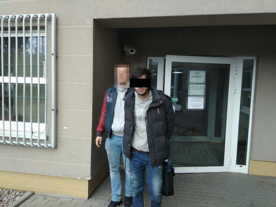 Gruzin został przyłapany na kradzieży