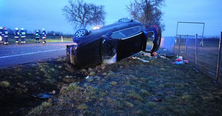 Pijany oficer CBŚ sprawcą wypadku pod Lesznem. Ma przejść na emeryturę