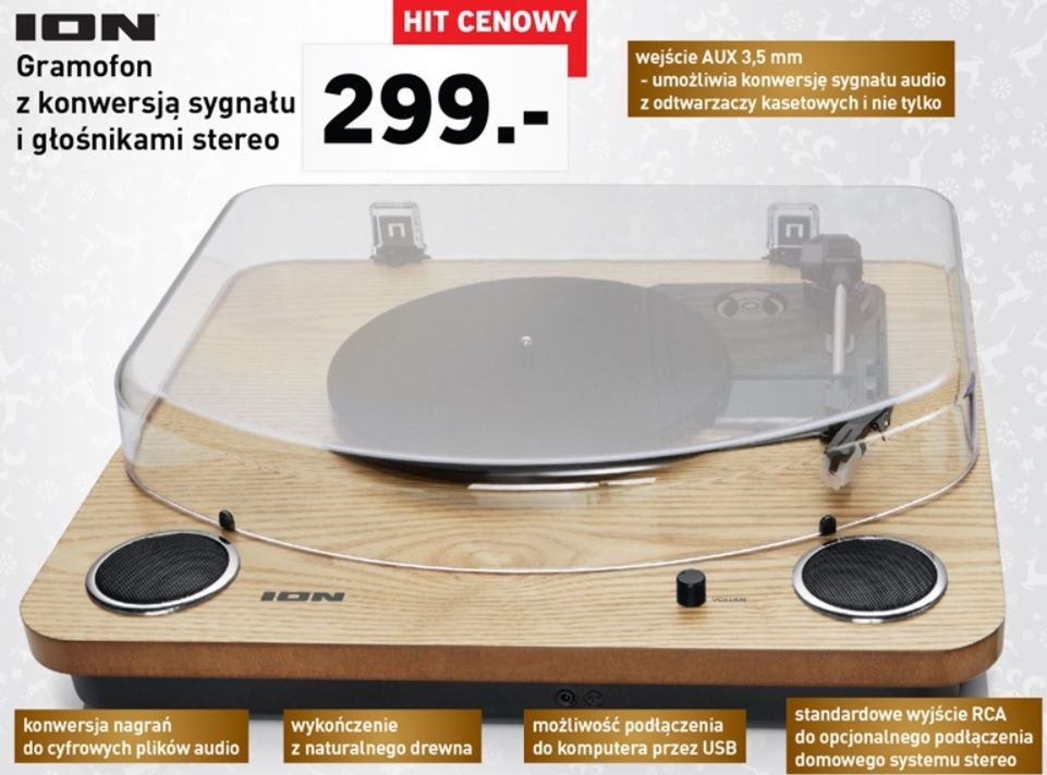 Gramofon w Lidlu 