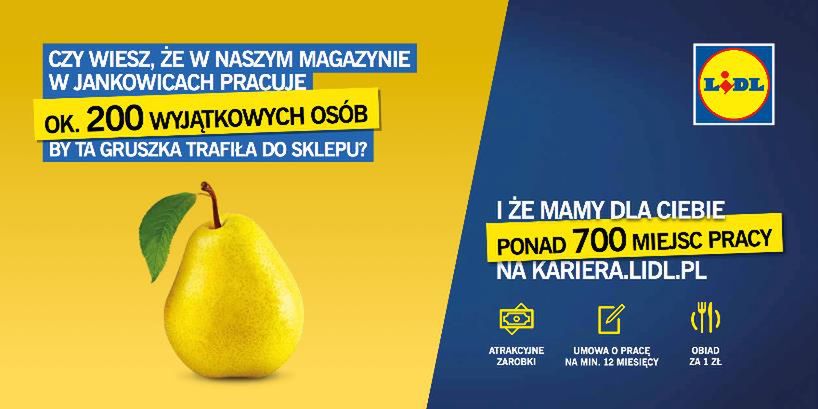 Lidl tworzy nowe miejsca pracy 