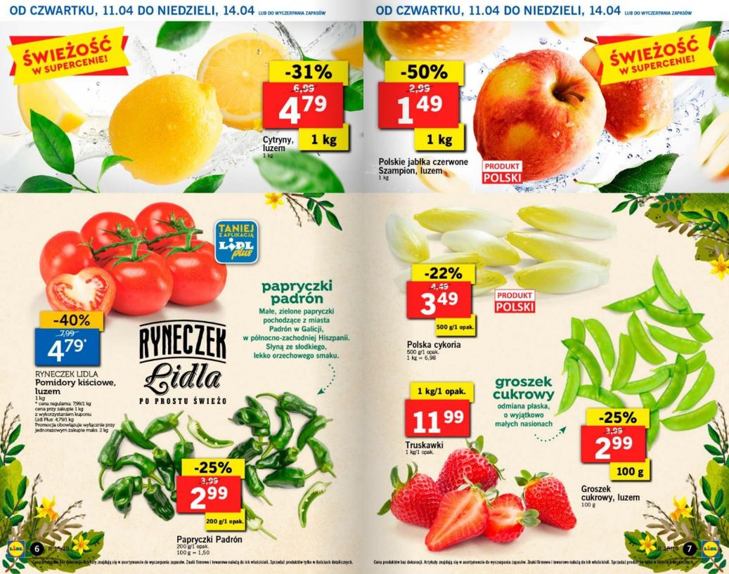 Lidl - gazetka promocyjna (11-14.04) 