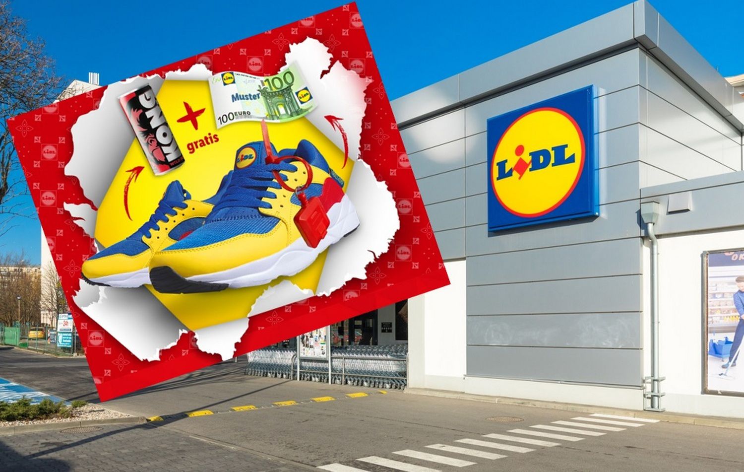 Takie buty rozda niemiecki Lidl