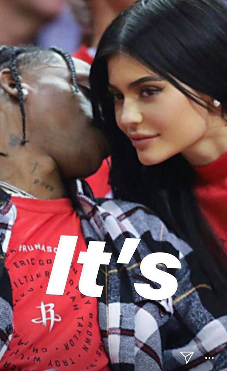 Kylie Jenner pokazała zdjęcie z Travisem Scottem