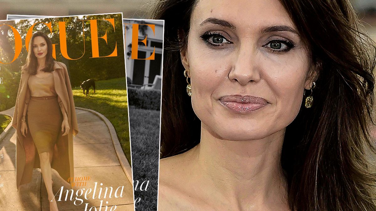 Angelina Jolie w magazynie Vogue