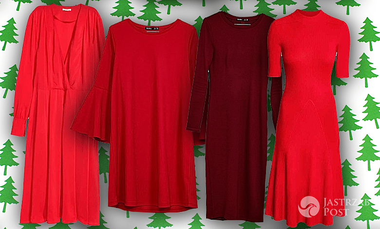 Czerwone sukienki na święta