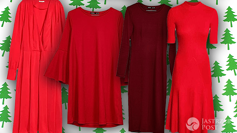 Czerwone sukienki na święta