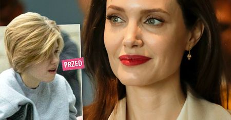 Angelina Jolie ze wszystkimi dziećmi. Shiloh przeszła metamorfozę. Już nie nosi typowo chłopięcej fryzury
