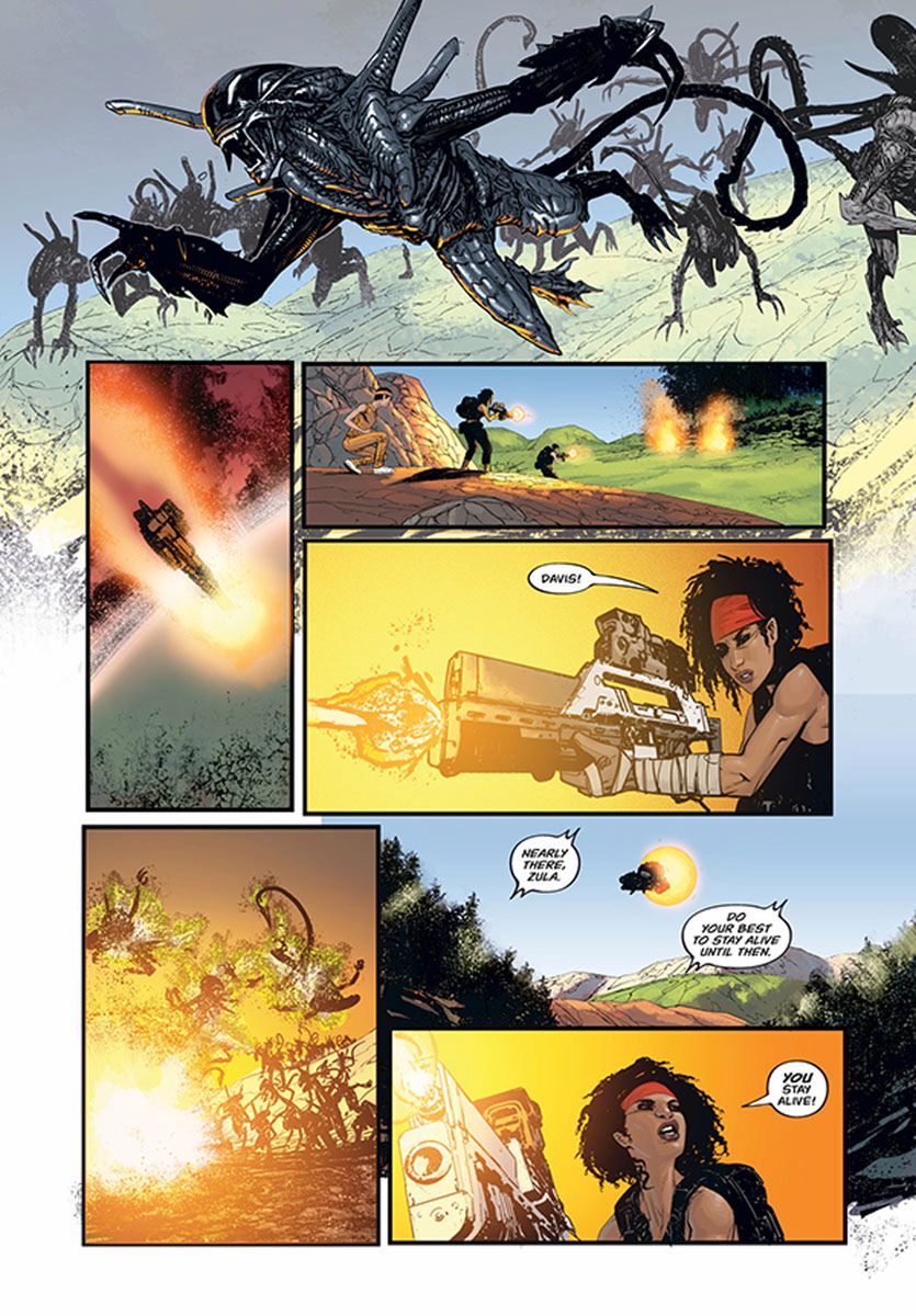 "Aliens: Opór", wyd. Scream Comics, 2019 
