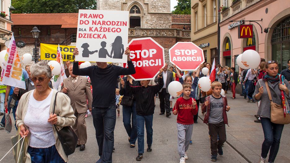 Działacz ruchu pro-life pokazał kontrowersyjne zdjęcie