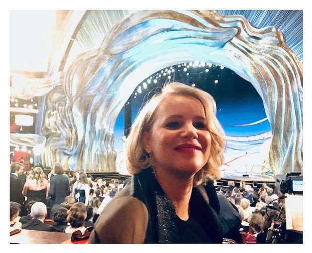 Joanna Kulig na rozdaniu Oscarów 2019
