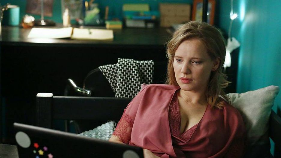 Joanna Kulig w serialu "O mnie się nie martw" grała Igę Małecką