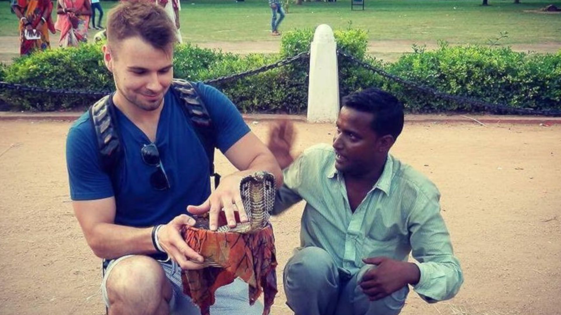 Bruno Muschalik w Indiach