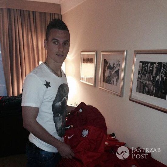 Arkadiusz Milik dzieli się zdjęciami z życia na Instagramie