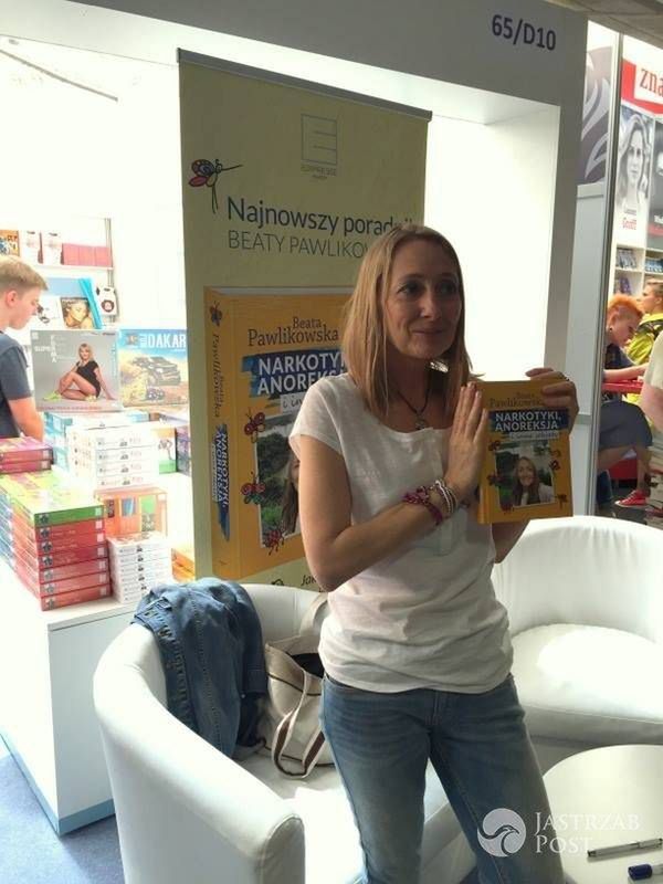 Beata Pawlikowska - Warszawskie Targi Książki 2016 fot. Facebook.com