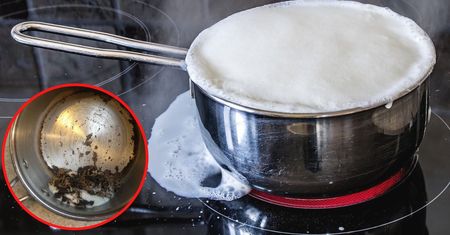 Nie przypalisz mleka w garnku, jeśli zastosujesz ten prosty trik