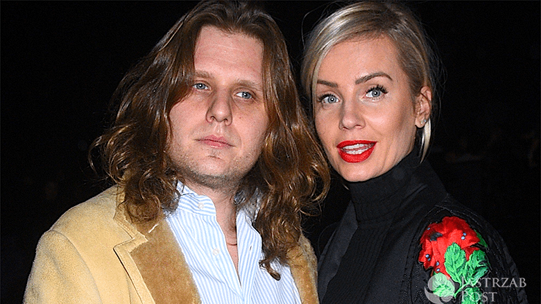 Agnieszka Woźniak-Starak i Piotr w kinie