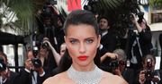 Adriana Lima w sukni ślubnej na festiwalu w Cannes