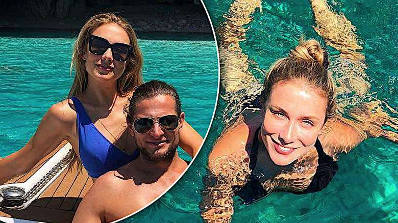 Natalia Klimas i Mikołaj Bober w podróży poślubnej