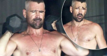Napakowany Colin Farrell pręży mięśnie na siłowni! Na widok tych zdjęć nie tylko Alicji Bachledzie-Curuś zrobi się gorąco!