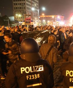 Gorąco pod lokalem imprezy powyborczej AfD w Berlinie