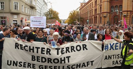 Berlin. Niemcy tłumnie zaprotestowali przeciwko antysemityzmowi