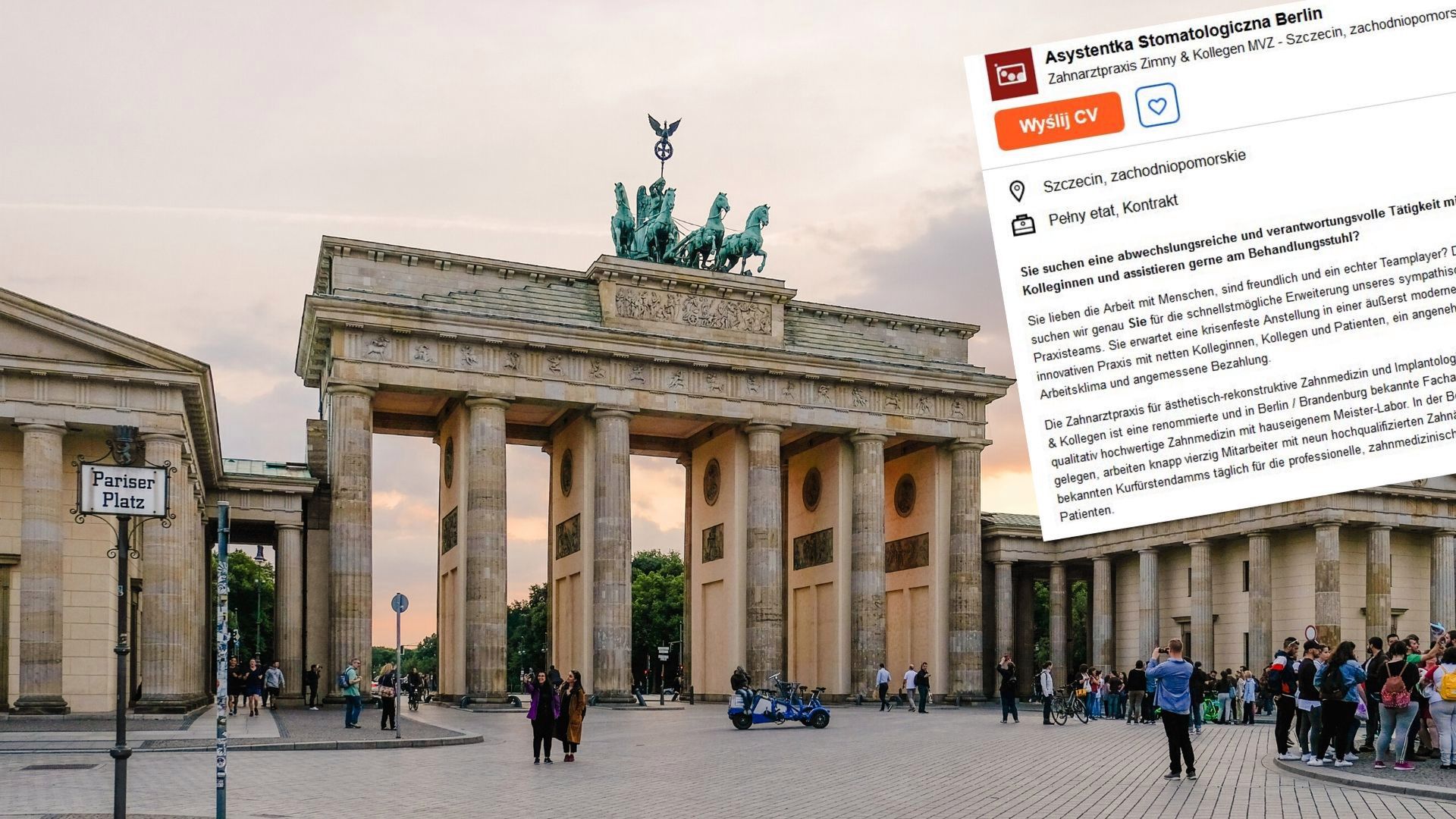 Praca w Berlinie, mieszkanie w Polsce? To może się opłacić.
