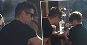 Syn Alicji Bachledy-Curuś to już mały kawaler! Paparazzi przyłapali Henry'ego na kawie z ojcem Colinem Farrellem