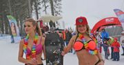 Słowacja - zjazdy na nartach w... bikini