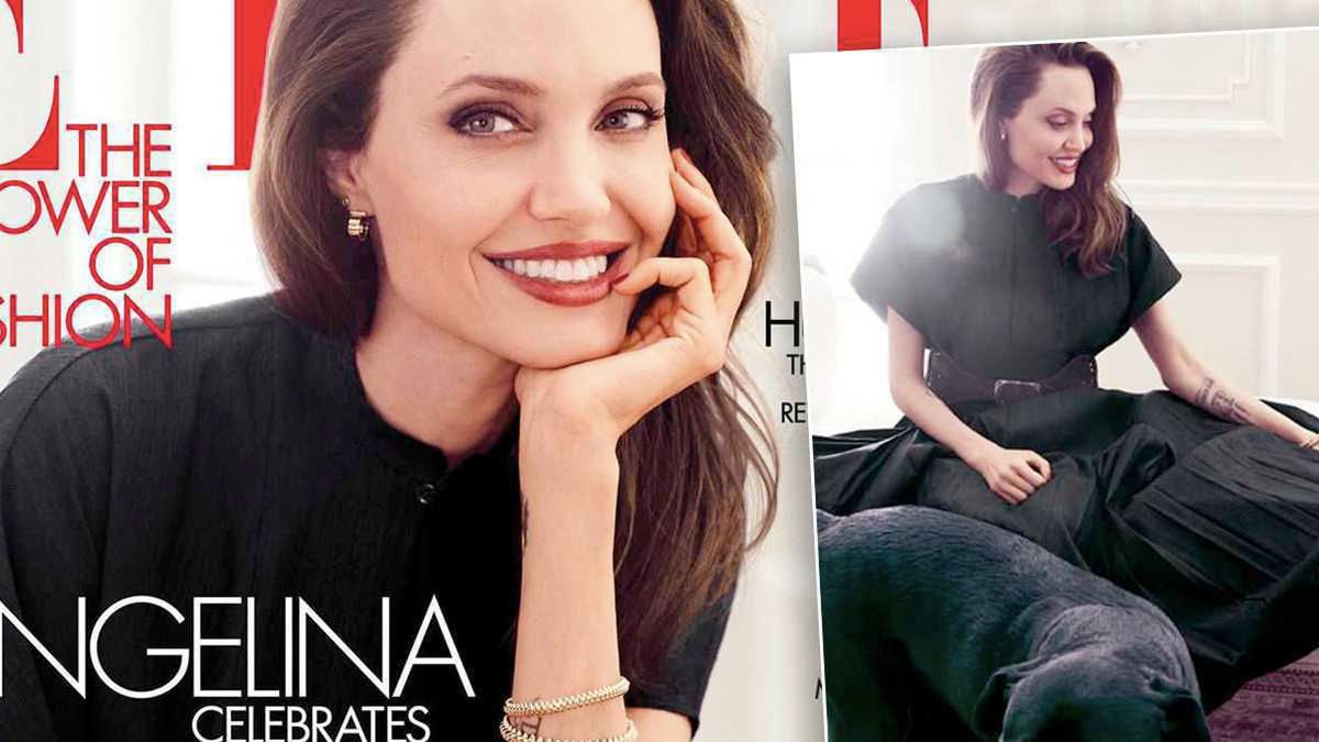 Angelina Jolie w Elle