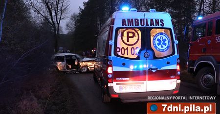 Wypadek na drodze Piła – Kalina