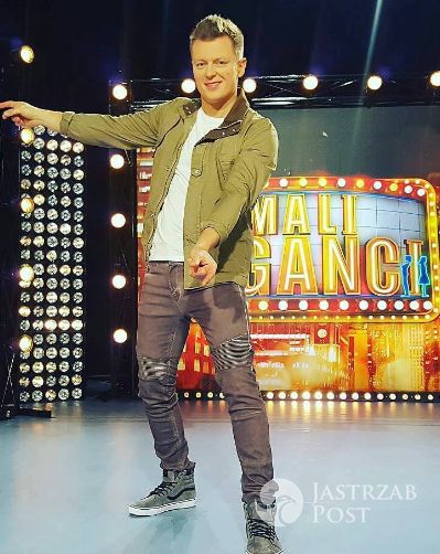 Rafał Brzozowski - zdjęcia z planu programu Mali Giganci 3