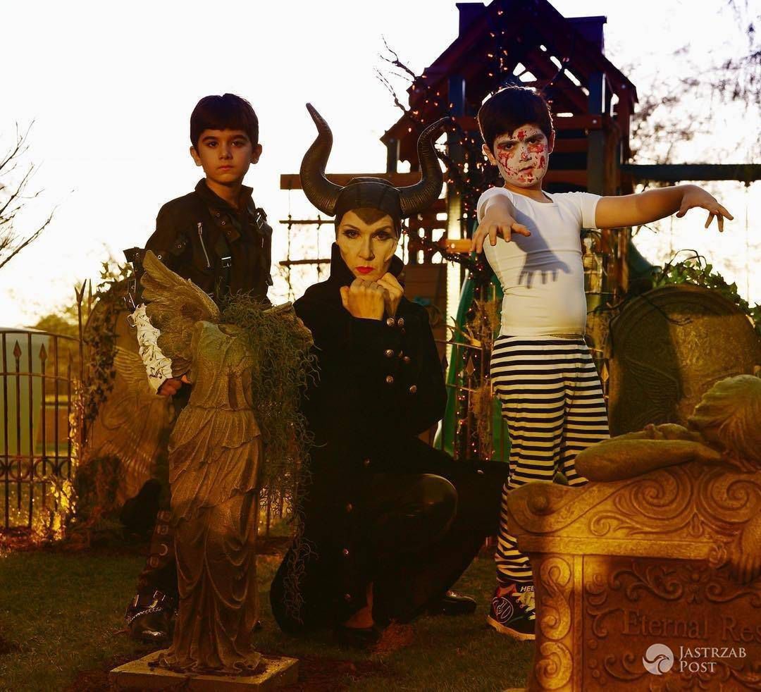 Celine Dion przebrała się za Angelinę Jolie na Halloween