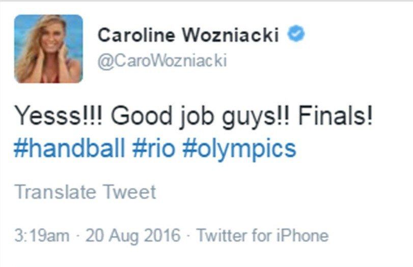 Caroline Wozniacki skrytykowana przez Polaków za wpis na Twitterze