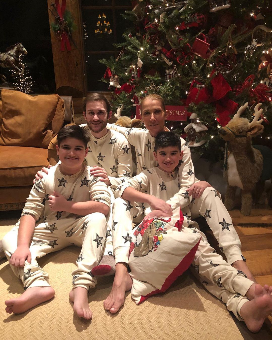 Céline Dion z synami - Boże Narodzenie 2020