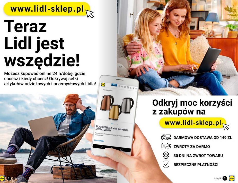 Lidl online – aktualna gazetka i promocje w sklepie internetowym