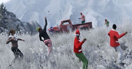 Chcecie porzucać śnieżkami, ale nie ma śniegu? Spokojnie, znajdziecie go w Los Santos