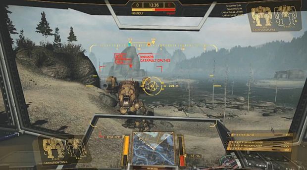 50 ton kroczącego żelastwa - oto Centurion [MechWarrior: Online]