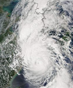 Nie tylko huragan Dorian. Tajfun Lingling spustoszył Półwysep Koreański