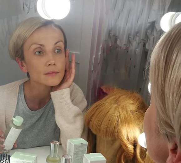 Katarzyna Zielińska bez makijażu