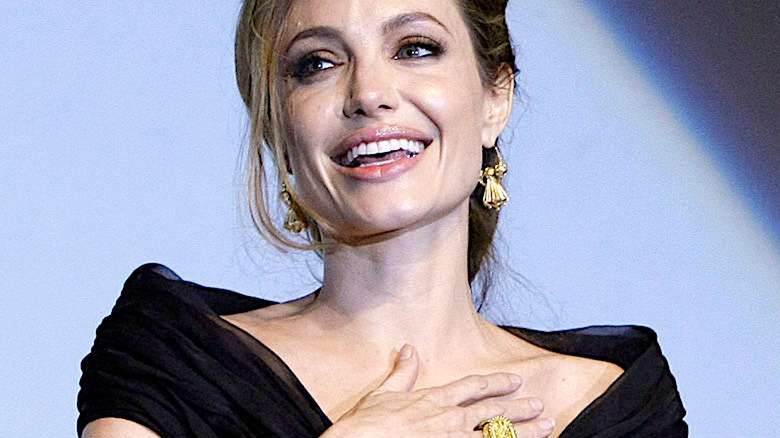 Angelina Jolie zaskoczona