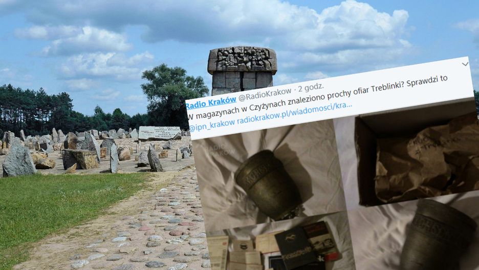 W opuszczonym magazynie znaleziono urnę, w której mogą być prochy ofiary obozu w Treblince