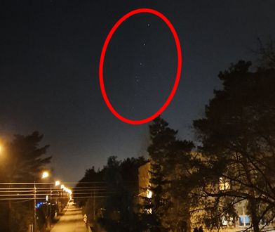 Satelity Starlink nad Warszawą! Mamy zdjęcia naszego czytelnika