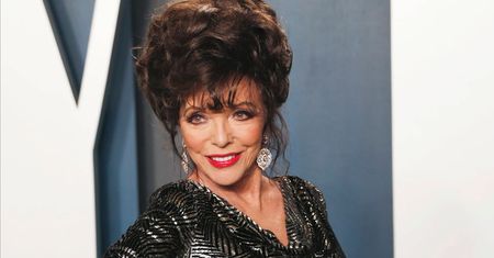 Oscary 2020: 86-letnia Joan Collins zachwyciła na imprezie po gali. Mimo wieku jest w formie