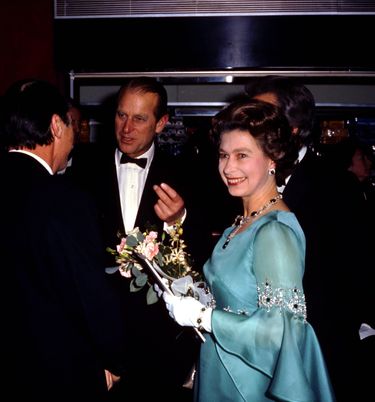 Królowa Elżbieta II i książę Filip w latach 90.