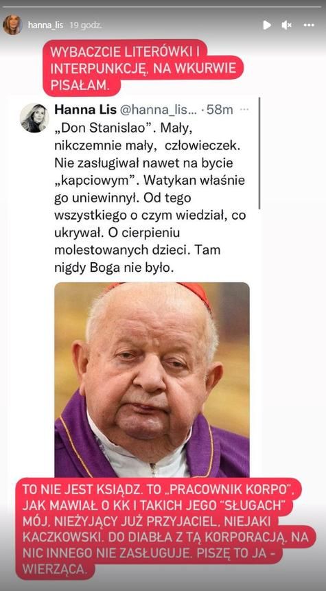 Hanna Lis o Stanisławie Dziwiszu